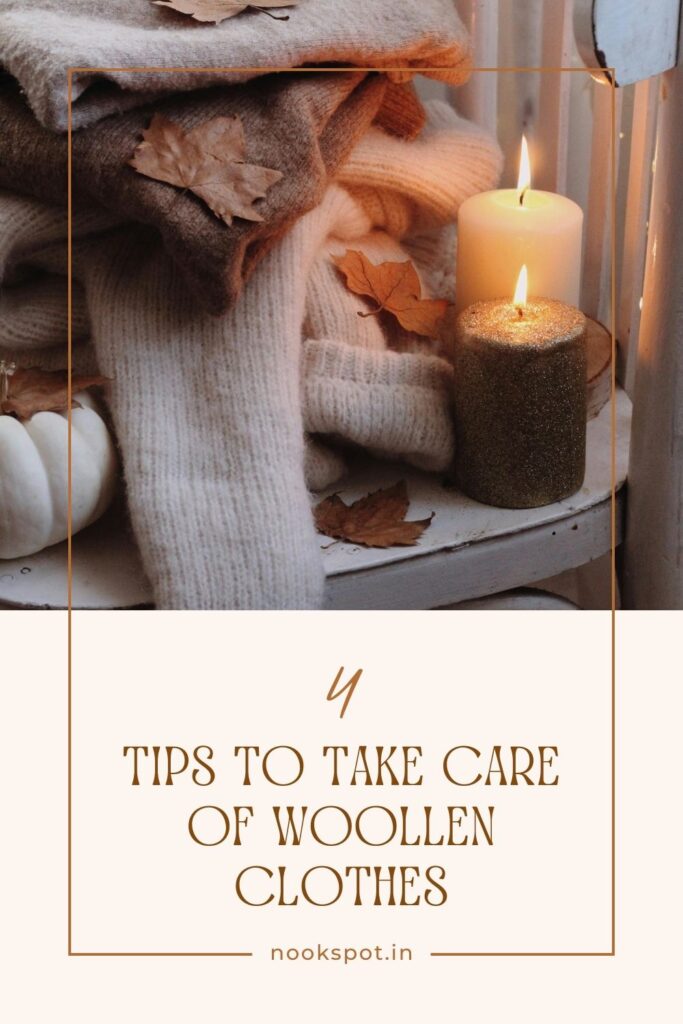 tips to take care of woollen 